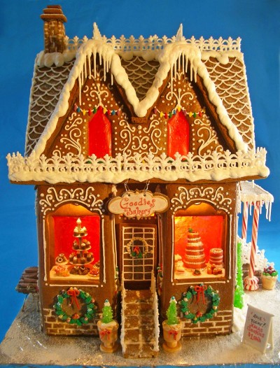 goodies gingerbread house