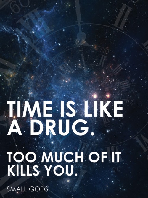 time is a drug poster