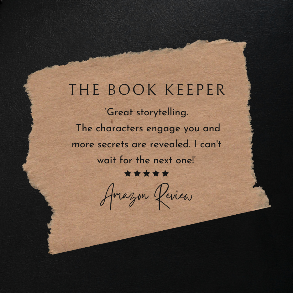 Thank you! The Book Keeper is OUT!